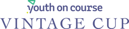 Youth on Course Vintage Cup_Full Color Logo